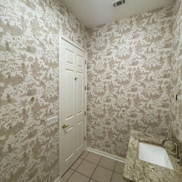Bathroom wallpaper installation Oregon City, OR