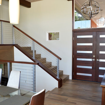 El Cajon - Midcentury Modern Kitchen & Stair Remodel