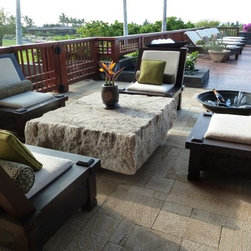 Outdoor Tables (Mediterranean Style) - Outdoor Dining Tables