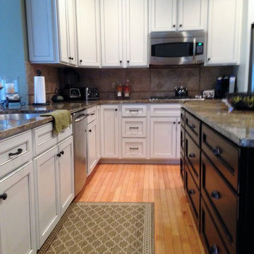 Distressed Black Island