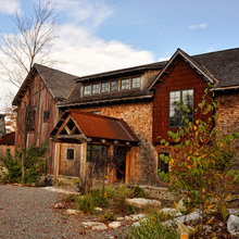 Rustic house exterior