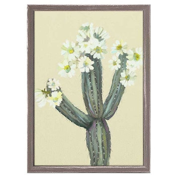 "Cactus 3" Mini Framed Canvas by Cathy Walters