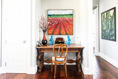 Home office - coastal home office idea in Hawaii