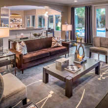 blue family room