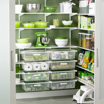 Contemporary Pantry And Cabinet Organizers by The Container Store Custom Closets