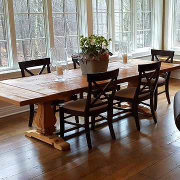 Pound Ridge Transitional Farmhouse