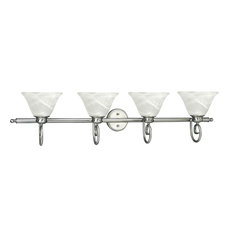 Troy 4-Light Bath & Vanity, Brushed Nickel