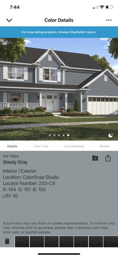 Sherwin williams 2024 steely gray
