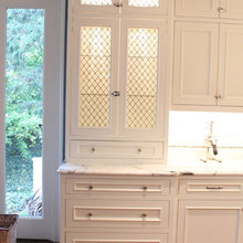 Cabinetry With Meshed  Inserts