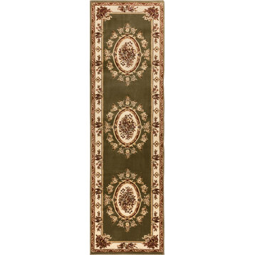Well Woven Timeless Le Petit Palais Area Rug, Green, 3'11"x5'3"