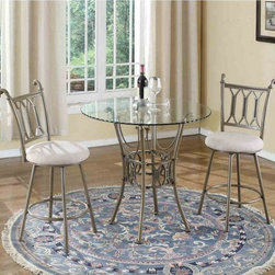 Darcy 3 PC Counter Set - Bar Stools And Counter Stools