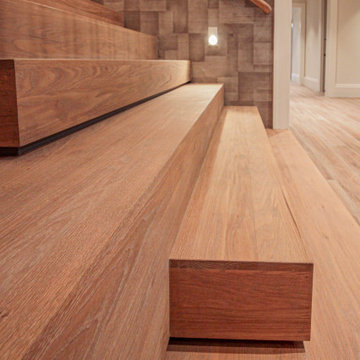 Project #81 | Modern Staircase with Integrated Seating