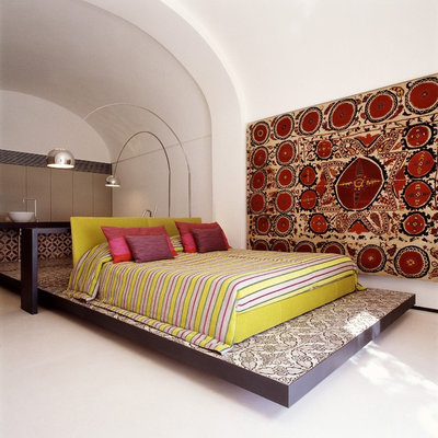 Средиземноморский Спальня by Lazzarini Pickering Architetti