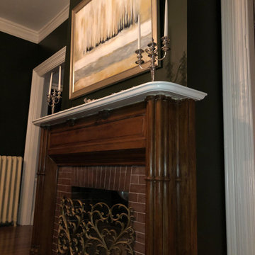 Dining Fireplace After