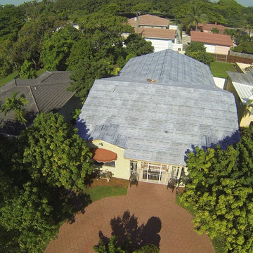 Metal Roof Replacement Before