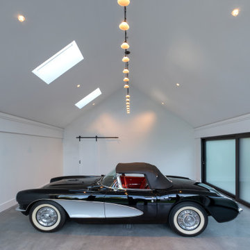 Modern Car Barn in Westport, CT 06880