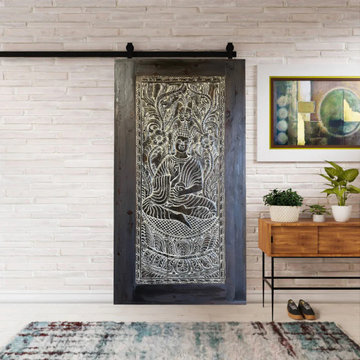 Sacred Spaces: How Carved Buddha Doors and Panels Enhance Yoga Studios and Welln