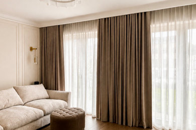 Curtains and Roman blinds for house in Rathfarnham