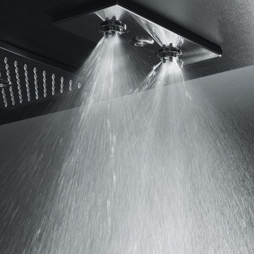 Rain Therapy Shower Heads and Thermostatic Valves