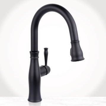 Miseno MK381PB Donya 1.8 GPM Pull-Down Kitchen Faucet - Flat Black
