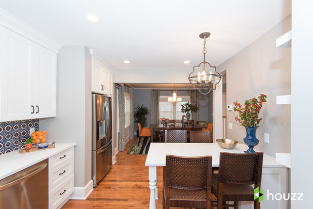 Transitional Kitchen by Jules Duffy Designs