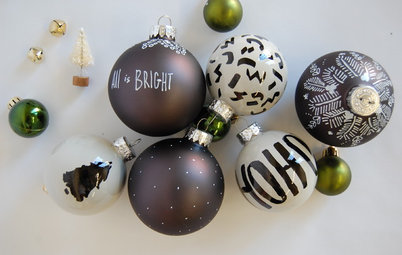 Enjoy a High-Contrast Holiday With These DIY Projects