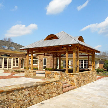 Poolside Pagoda