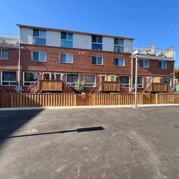 Apartment Complex Fencing in Queen West, Toronto