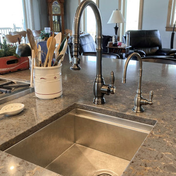 Stainless Steel Farm & Prep Sink for Craftsman Kitchen