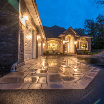 Northridge Makeover- paver apron