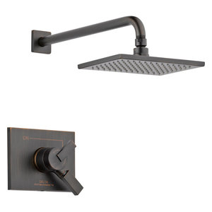 Delta Vero Champagne Bronze Temp Volume Control Shower Faucet With