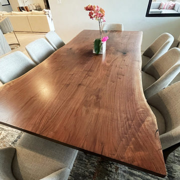 Walnut Book Matched Table #401