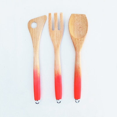 Contemporary Cooking Spoons by Shelter Black