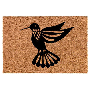 Coir Doormat Hummingbird (30" x 18" Standard)