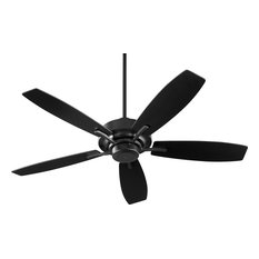 Quorum International Soho 52" 5 Blade Ceiling Fan, Noir