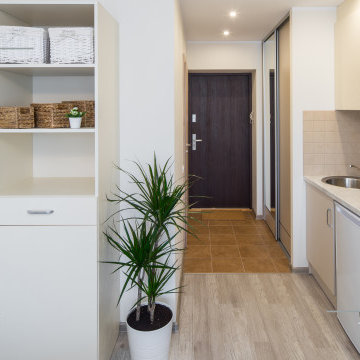 Cuisine linéaire fonctionnelle : optimiser un petit espace sans perte de place