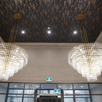 Contemporary & Glamorous Condo Lobby Renovation- Commercial Project
