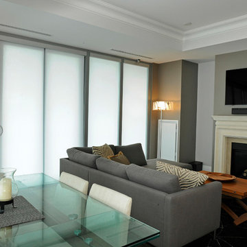 SUITE SHADES FOR UPSCALE MODERN CONDO