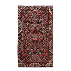 Consigned, Persian Rug, 4'x7', Handmade Wool Hamadan