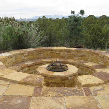 Sandstone Firepit