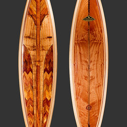 7'-3" Wooden Surfboards - Products