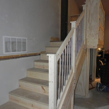 Garage stairs