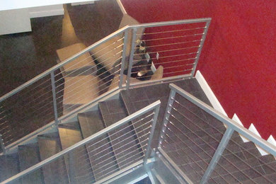 Trendy staircase photo in Miami
