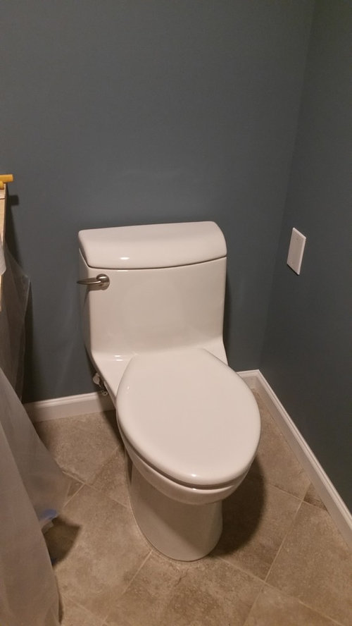 Modern bathroom do I need shoe molding?