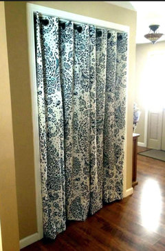 Can I Use Drapes Instead Of Closet Doors
