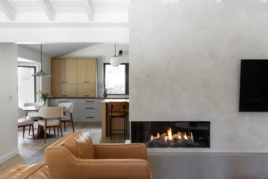 Example of a living room design in Portland