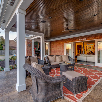 Backyard Porch Makeover
