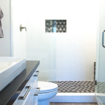 Holy Hexagons - Master Bathroom Remodel