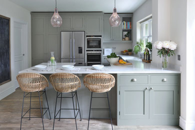 Photo of a traditional kitchen in Surrey.