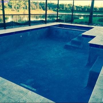 Travertine Swimming Pool